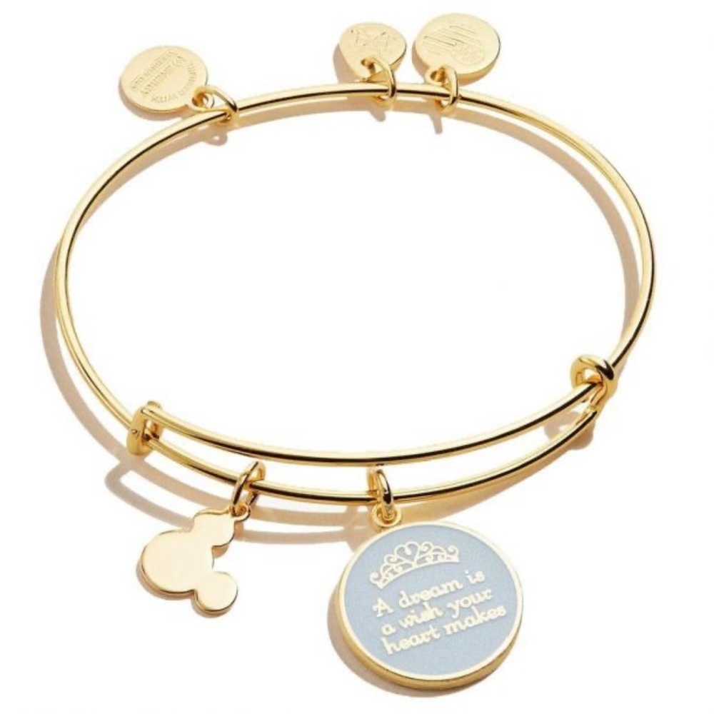 Alex and Ani Disney A Dream is a Wish Your Heart Makes Bangle Bracelet